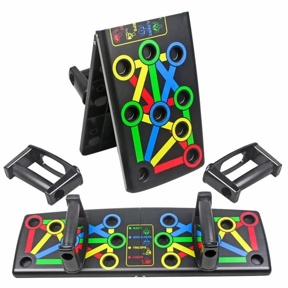 Fit beast Push Up Bars Fitness Equipment 9 In 1 Pushup Board