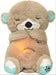 Portable Plush Baby Toy with Music, Sounds, Lights and Breathing Motion, Breathing Toy Teddy Bear with Lights | Gift for Kids | Size 30cm