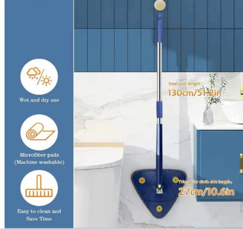 360 TRIANGLE FOLDING MOP  Multi-functional