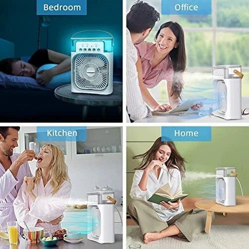 Portable Air cooler Table fan with humidifier