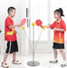 Toy Imagine Deluxe Ping Pong Training Set Improve Your Table Tennis Skills at Home with Two Professional Grade peddles, 4 Ball, 1 Flexible Rod & Ping Pong Training Metal Base